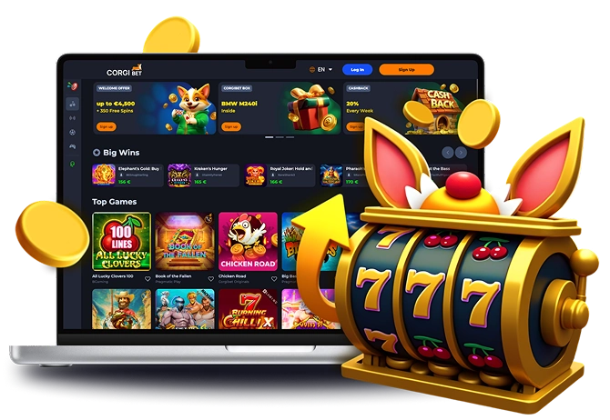 CorgiBet Casino France Desktop